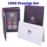 1984 Prestige Proof Set - Last set in the Leather
