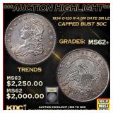 ***Major Highlight*** 1834 Capped Bust Half Dollar