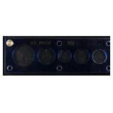 Capital Plastic Holder - 5 Slot US Proof Set Grade