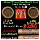 Small Cent Mixed Roll Orig Brandt McDonalds Wrappe