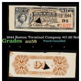 1944 Boston Terminal Company $17.50 Note Grades Ch