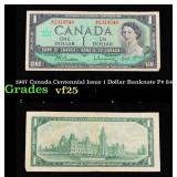 1967 Canada Centennial Issue 1 Dollar Banknote P#