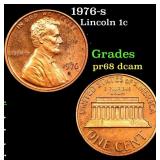 1976-s Proof Lincoln Cent 1c Grades GEM++ Proof De