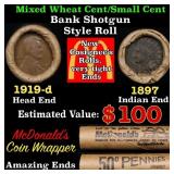 Small Cent Mixed Roll Orig Brandt McDonalds Wrappe