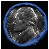 BU Shotgun Jefferson 5c roll, 1989-p 40 pcs Bank $