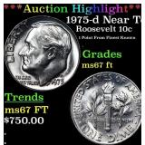 ***Auction Highlight*** 1975-d Roosevelt Dime Near
