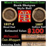 Small Cent Mixed Roll Orig Brandt McDonalds Wrappe