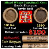 Small Cent Mixed Roll Orig Brandt McDonalds Wrappe