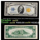 1934A $10 Silver Certificate North Africa WWII Eme