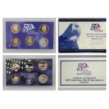 2005 United States Quarters Proof Set - 5 pc set N