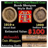 Small Cent Mixed Roll Orig Brandt McDonalds Wrappe