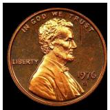 1976-s Proof Lincoln Cent 1c Grades GEM++ Proof De