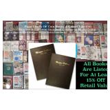 Lot of Two Dansco Morgan Dollar Collectors Books -