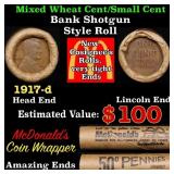 Lincoln Wheat Cent 1c Mixed Roll Orig Brandt McDon
