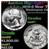 ***Auction Highlight*** 1970-d Washington Quarter