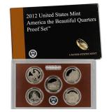2012 US Mint Presidential $1 Coin Proof Set