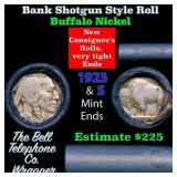 Buffalo Nickel Shotgun Roll in Old Bank Style 