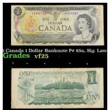 1969-1975 Canada 1 Dollar Banknote P# 85a, Sig. La