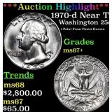 ***Auction Highlight*** 1970-d Washington Quarter