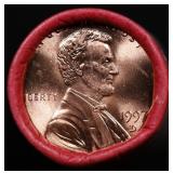 BU Shotgun Lincoln 1c roll, 1997-d 50 pcs Bank Wra