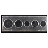 Whitman plastic Coin Display Case - 5 Slot US Mint