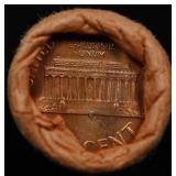 BU Shotgun Lincoln 1c roll, Unknown Date 50 pcs Ba