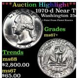 ***Auction Highlight*** 1970-d Washington Quarter
