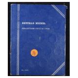 Whitman Buffalo Nickels Book 1913 - 1938 - No Coin