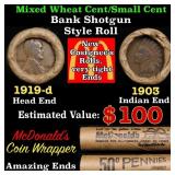 Small Cent Mixed Roll Orig Brandt McDonalds Wrappe