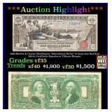 1896 Martha & George Washington "Educational Serie