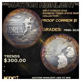 1991-P Korean War Proof Modern Commem Dollar KM# 1