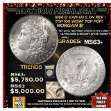 ***Major Highlight*** 1886-o Morgan Dollar Vam-1A1