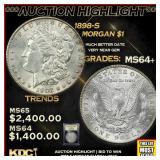 ***Major Highlight*** 1898-s Morgan Dollar $1 Choi
