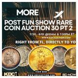 MORE Post FUN Show Rare Coin Auction 30 pt 2.2