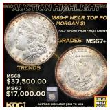 ***Major Highlight*** 1889-p Morgan Dollar Near To