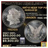 ***Major Highlight*** 1897-s Morgan Dollar Near To