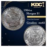 1904-o Morgan Dollar $1 Grades GEM Unc