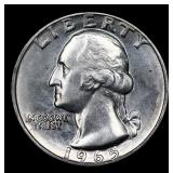 1965-p Washington Quarter 25c Grades GEM Unc