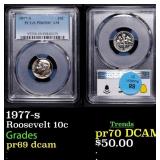 1977-s Proof Roosevelt Dime 10c pr69 dcam PCGS