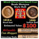 Small Cent Mixed Roll Orig Brandt McDonalds Wrappe