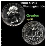 1966 SMS Washington Quarter 25c Grades sp66