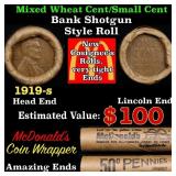 Lincoln Wheat Cent 1c Mixed Roll Orig Brandt McDon