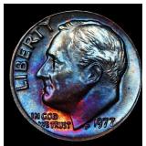 1977-p Roosevelt Dime Steve Martin Collection Rain