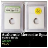 Authentic Meteorite Space Rock Campo Del Cielo Arg