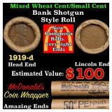 Lincoln Wheat Cent 1c Mixed Roll Orig Brandt McDon
