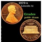 1979-s Proof Lincoln Cent 1c Grades GEM++ Proof De