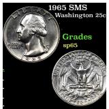 1965 SMS Washington Quarter 25c Grades sp65