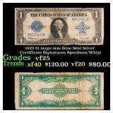 1923 $1 large size Blue Seal Silver Certificate Gr