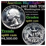 ***Auction Highlight*** 1967 SMS Washington Quarte