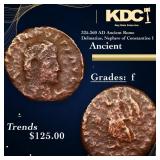 325-360 AD Ancient Rome Delmatius, Nephew of Const
